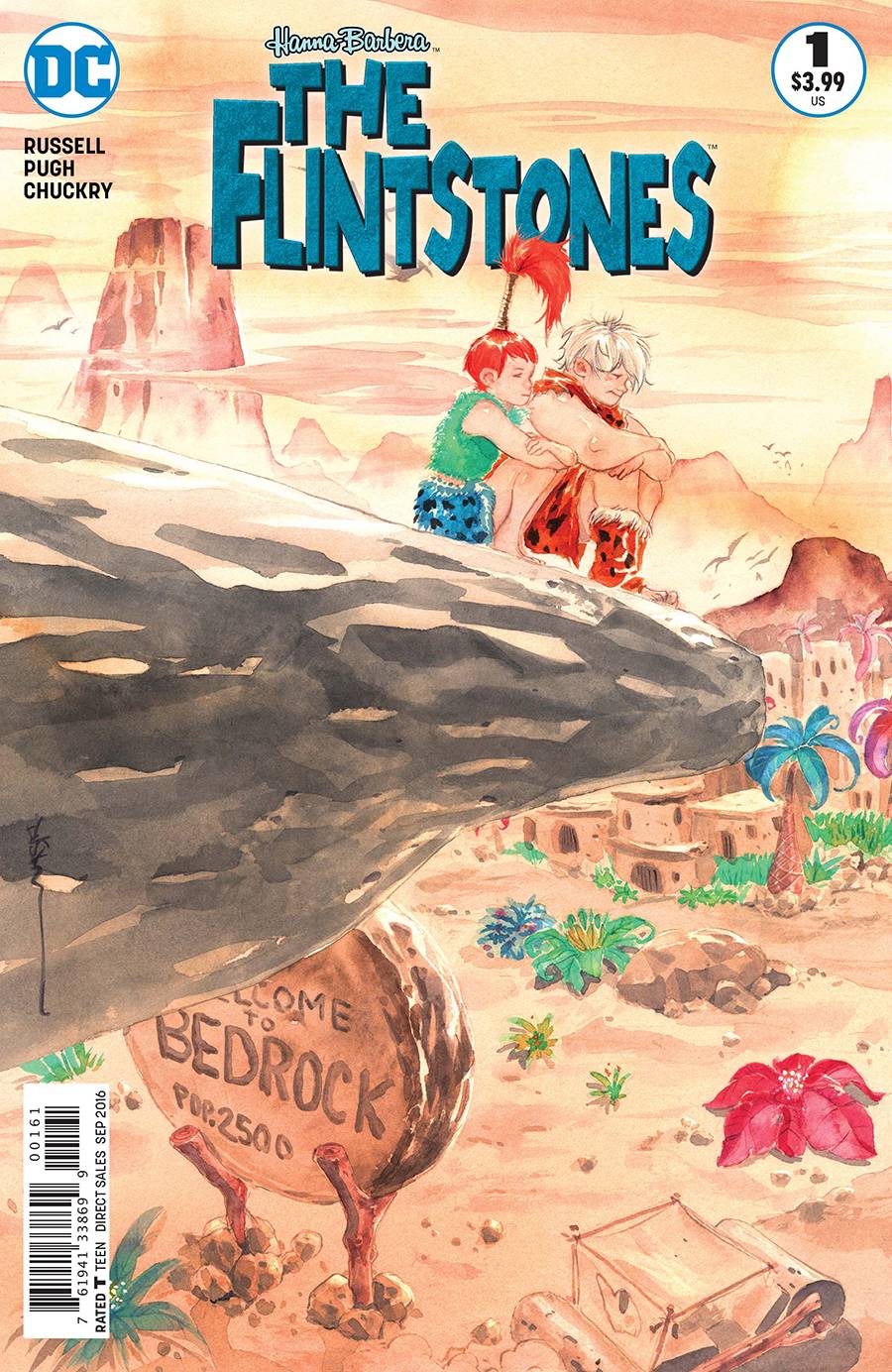 Dc Comics Dc Comics FLINTSTONES #1 PEBBLES & BAMM BAMM VAR ED