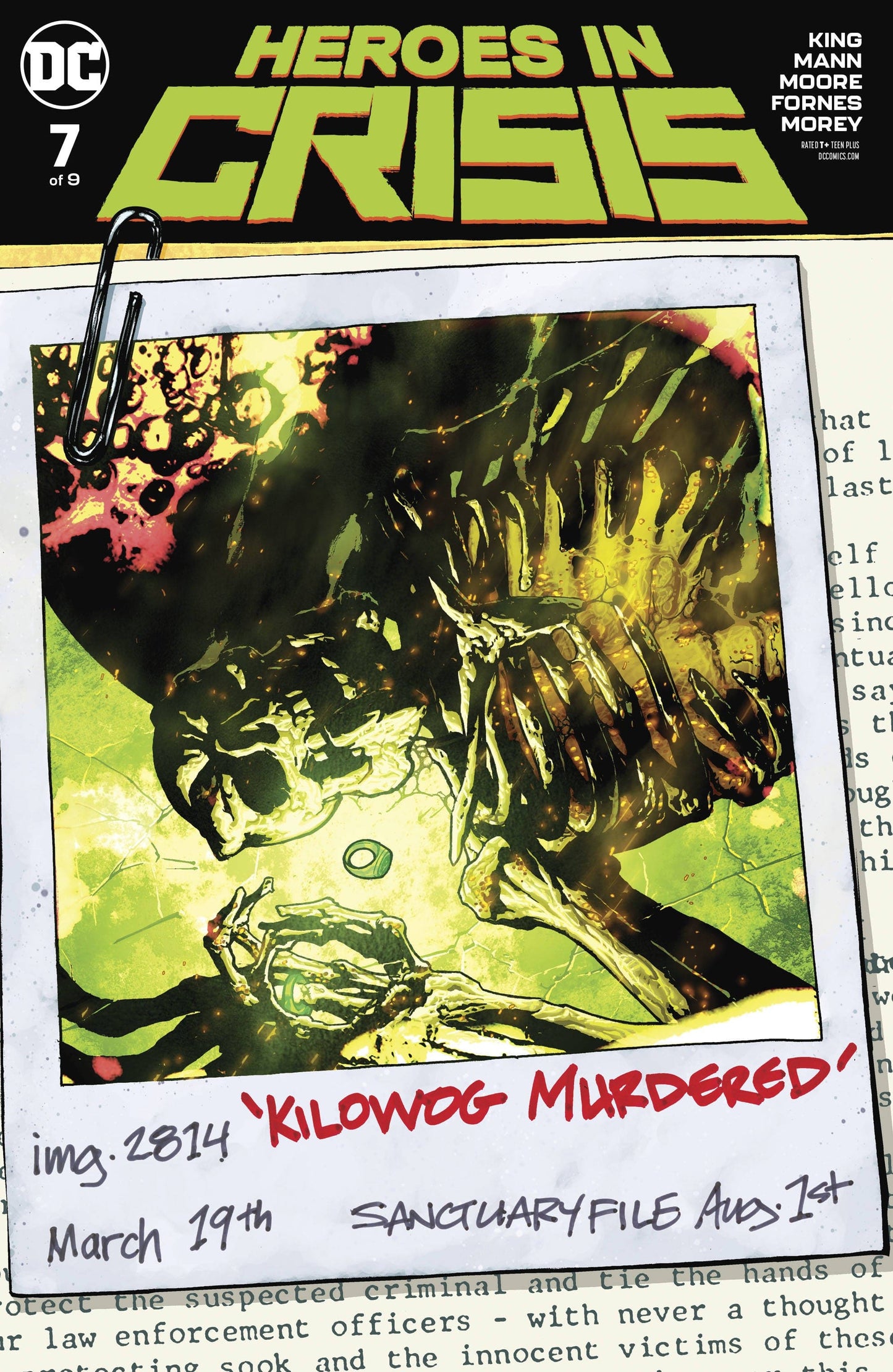 DC COMICS DC COMICS HEROES IN CRISIS #7 (OF 9) VAR ED