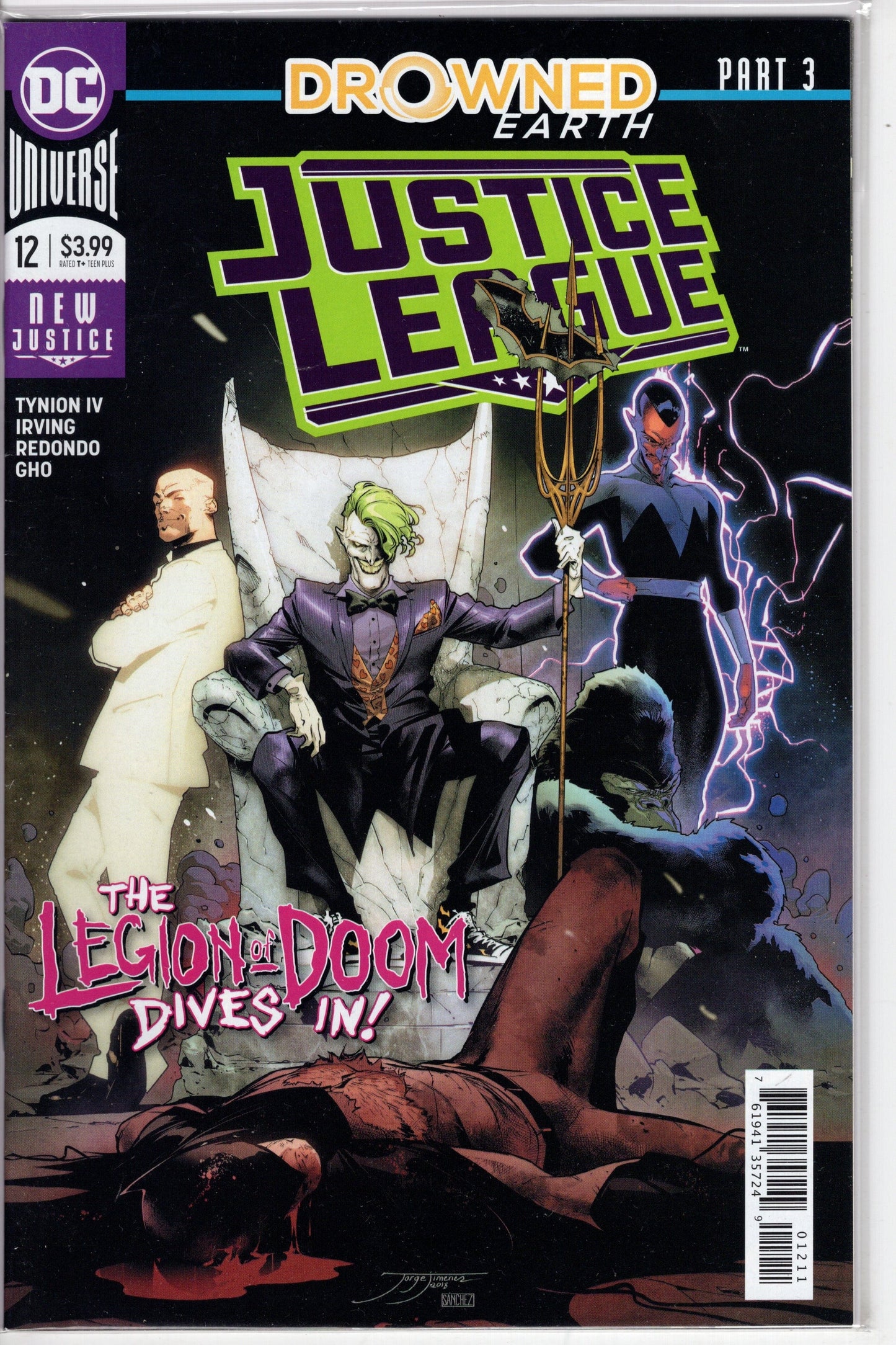 Dc Comics dc comics JUSTICE LEAGUE #12 (DROWNED EARTH)