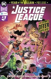 DC COMICS DC COMICS JUSTICE LEAGUE #25 YEAR OT VILLIAN