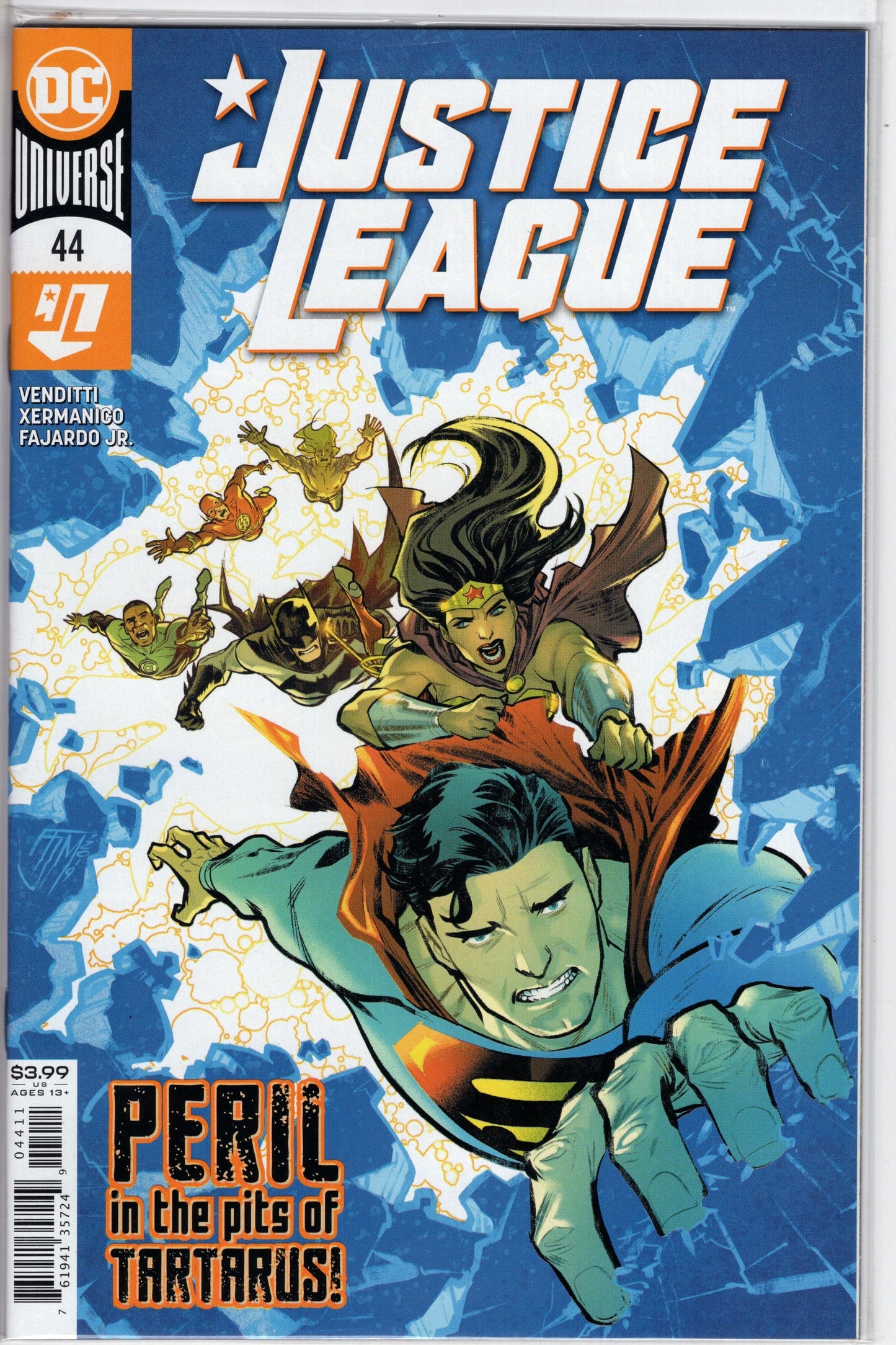 DC COMICS DC COMICS JUSTICE LEAGUE #44