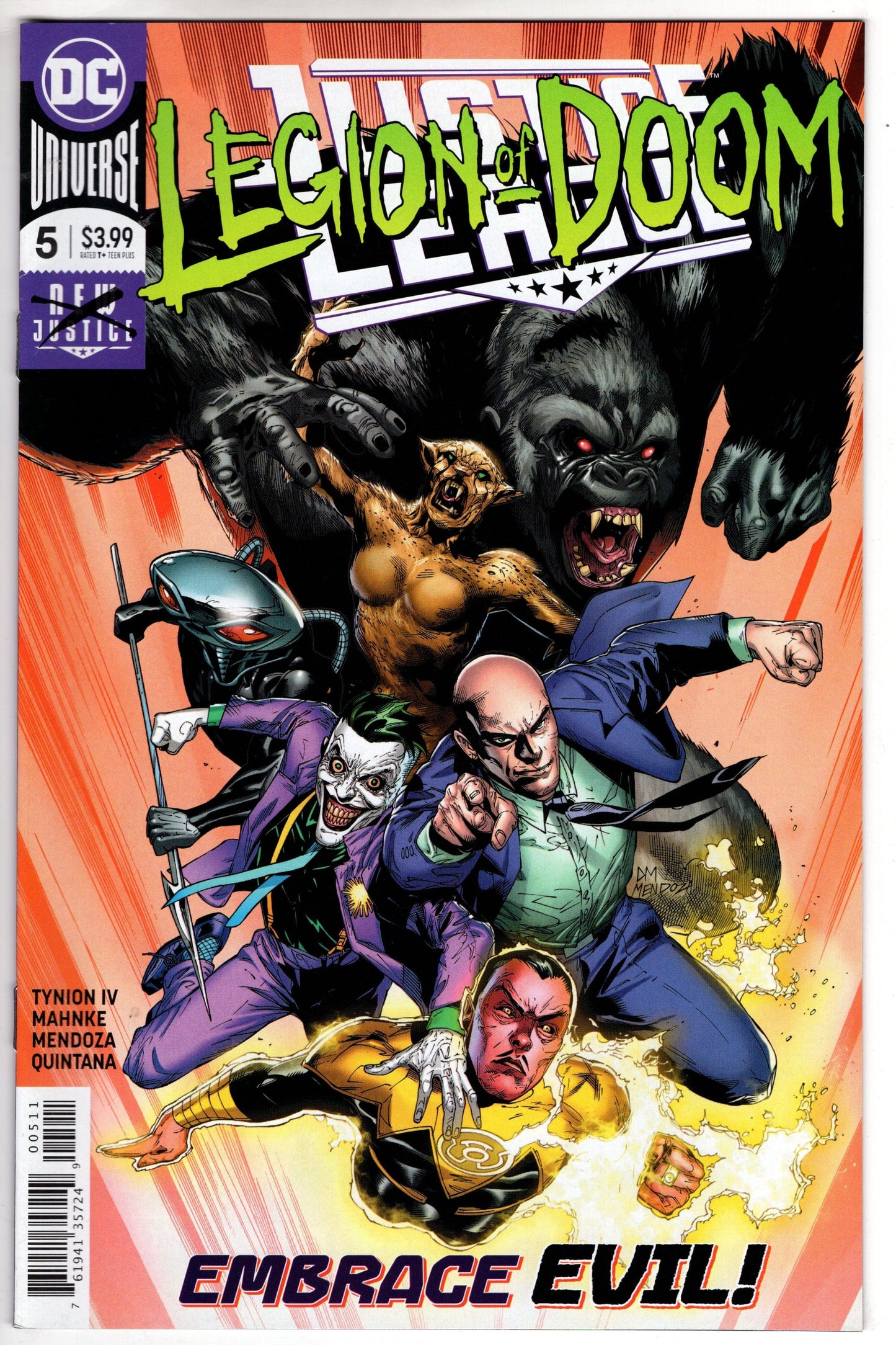 Dc Comics Dc Comics JUSTICE LEAGUE #5