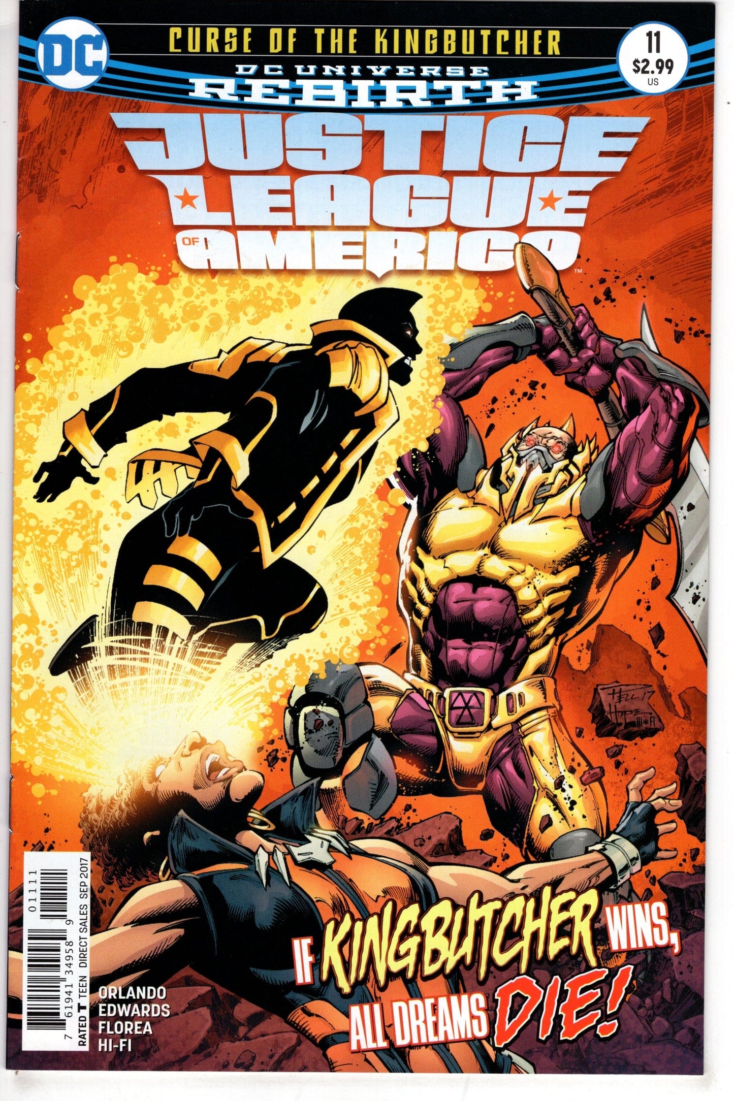 Dc Comics Dc Comics JUSTICE LEAGUE OF AMERICA #11