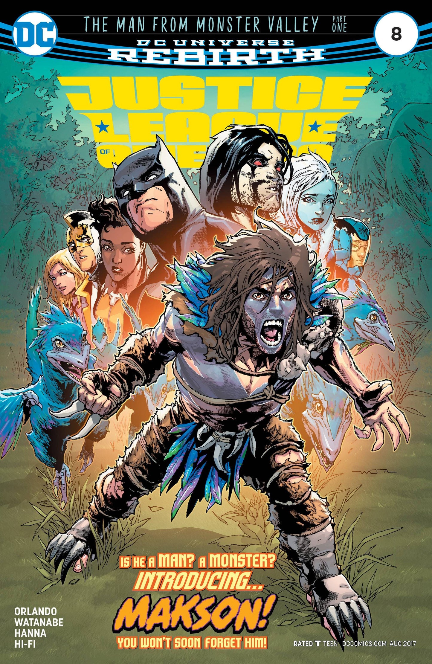 Dc Comics Dc Comics JUSTICE LEAGUE OF AMERICA #8