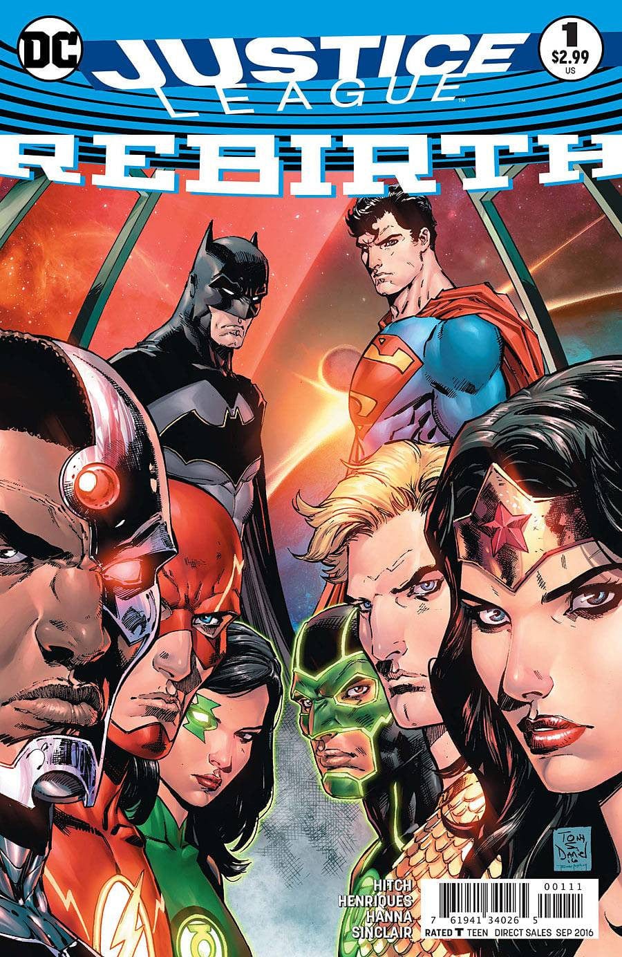 Dc Comics Dc Comics JUSTICE LEAGUE REBIRTH #1