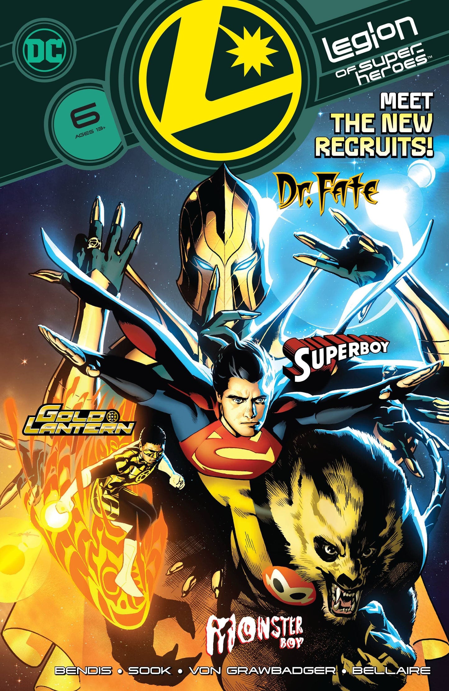 DC COMICS DC COMICS LEGION OF SUPER HEROES #6