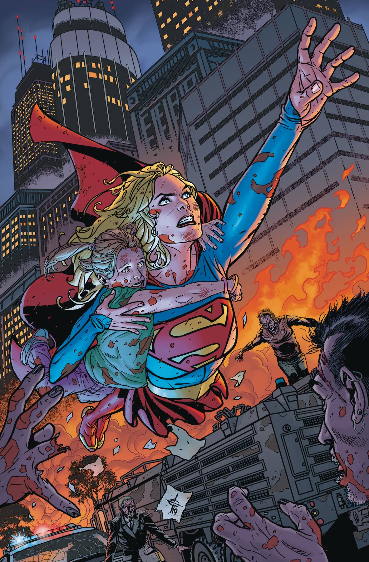 DC COMICS DC COMICS SUPERGIRL #35 VAR ED YOTV