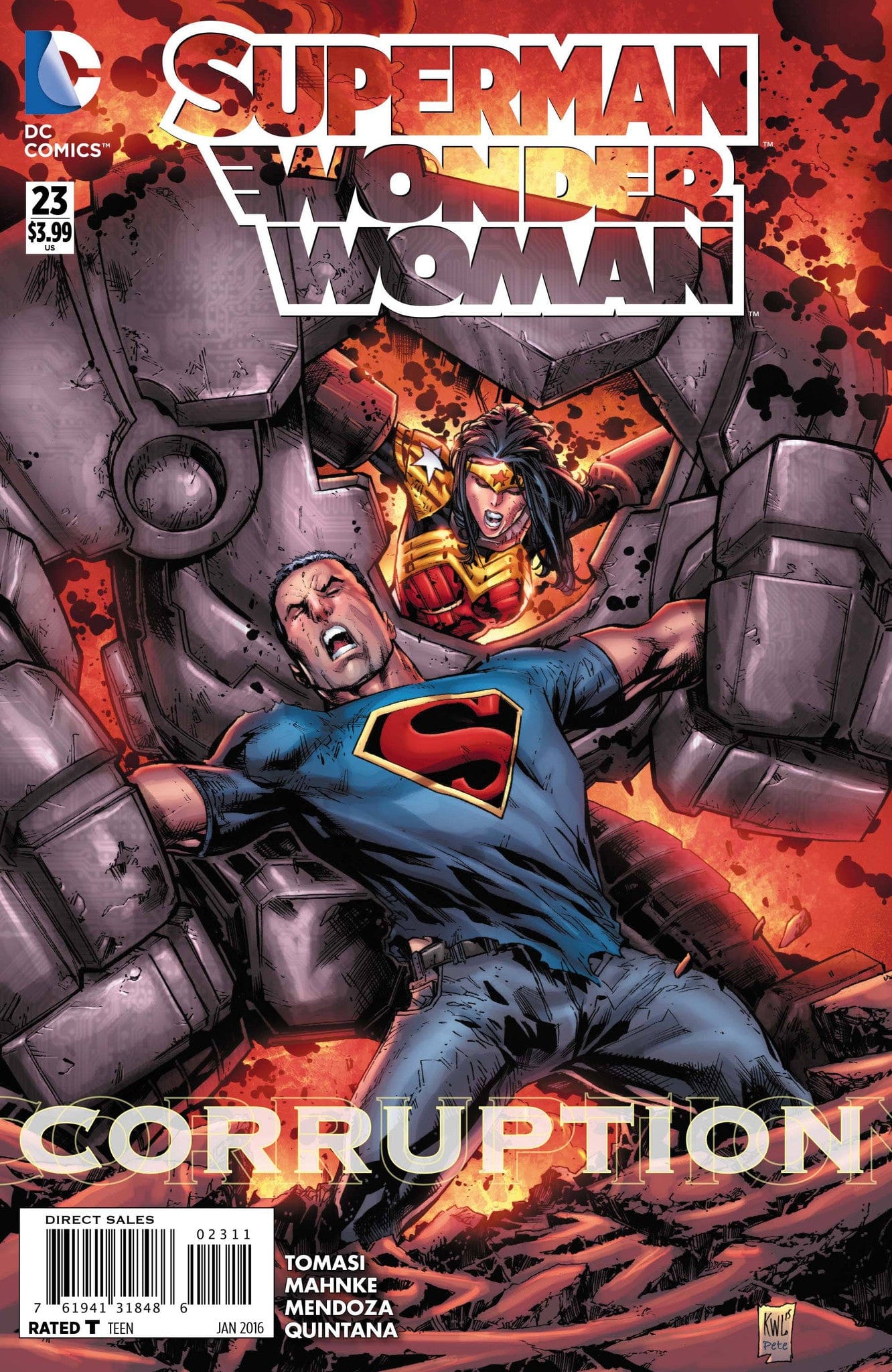 Dc Comics Dc Comics SUPERMAN WONDER WOMAN #23