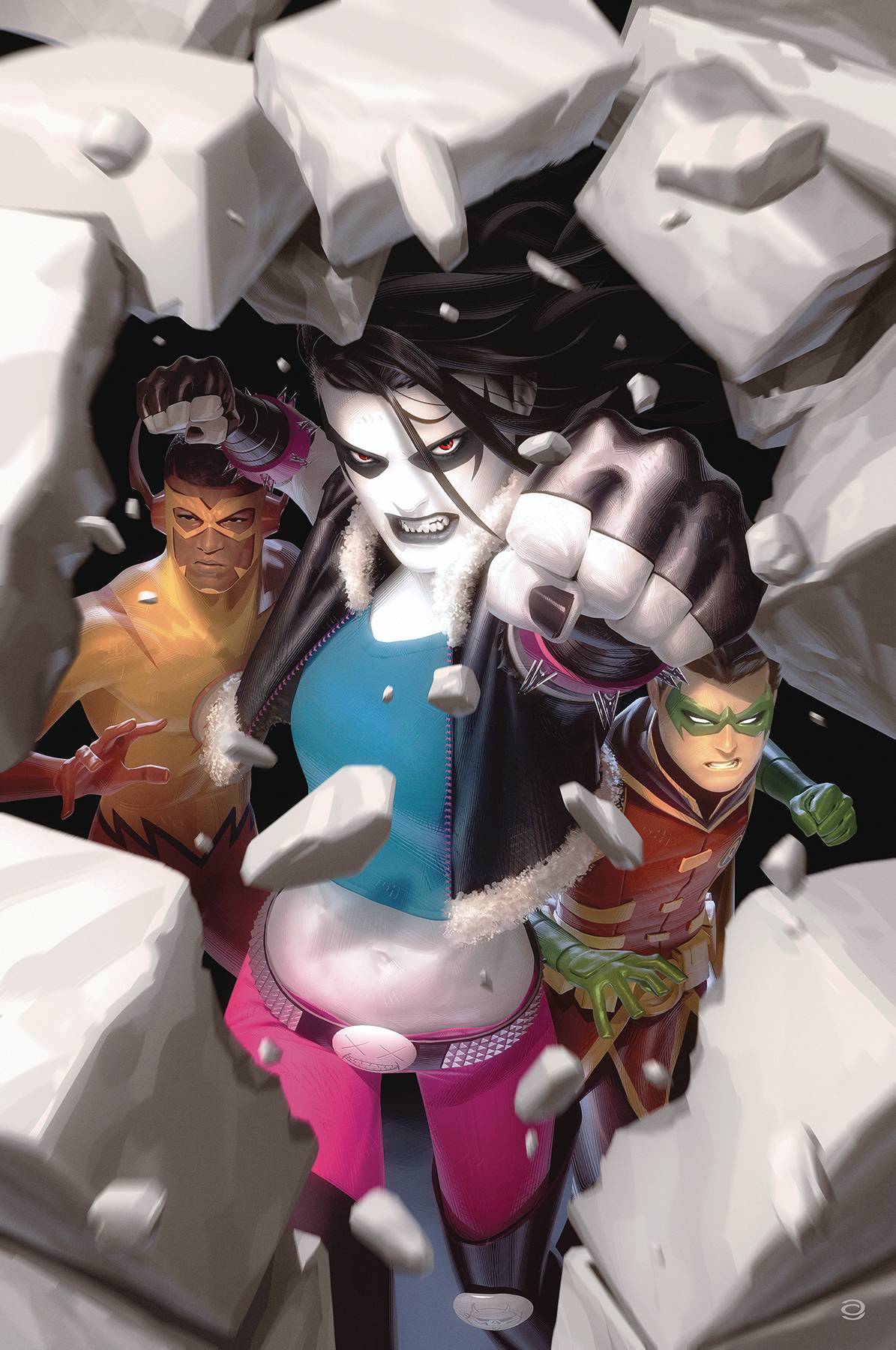 DC COMICS DC COMICS TEEN TITANS #33 VAR ED YOTV DARK GIFTS