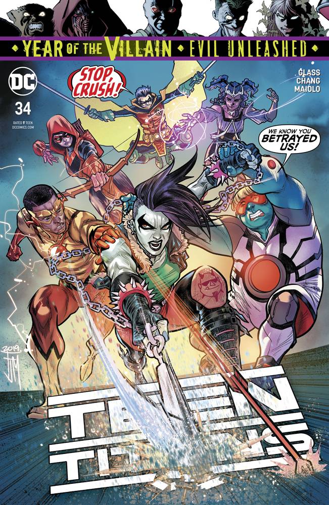 DC COMICS DC COMICS TEEN TITANS #34 YOTV