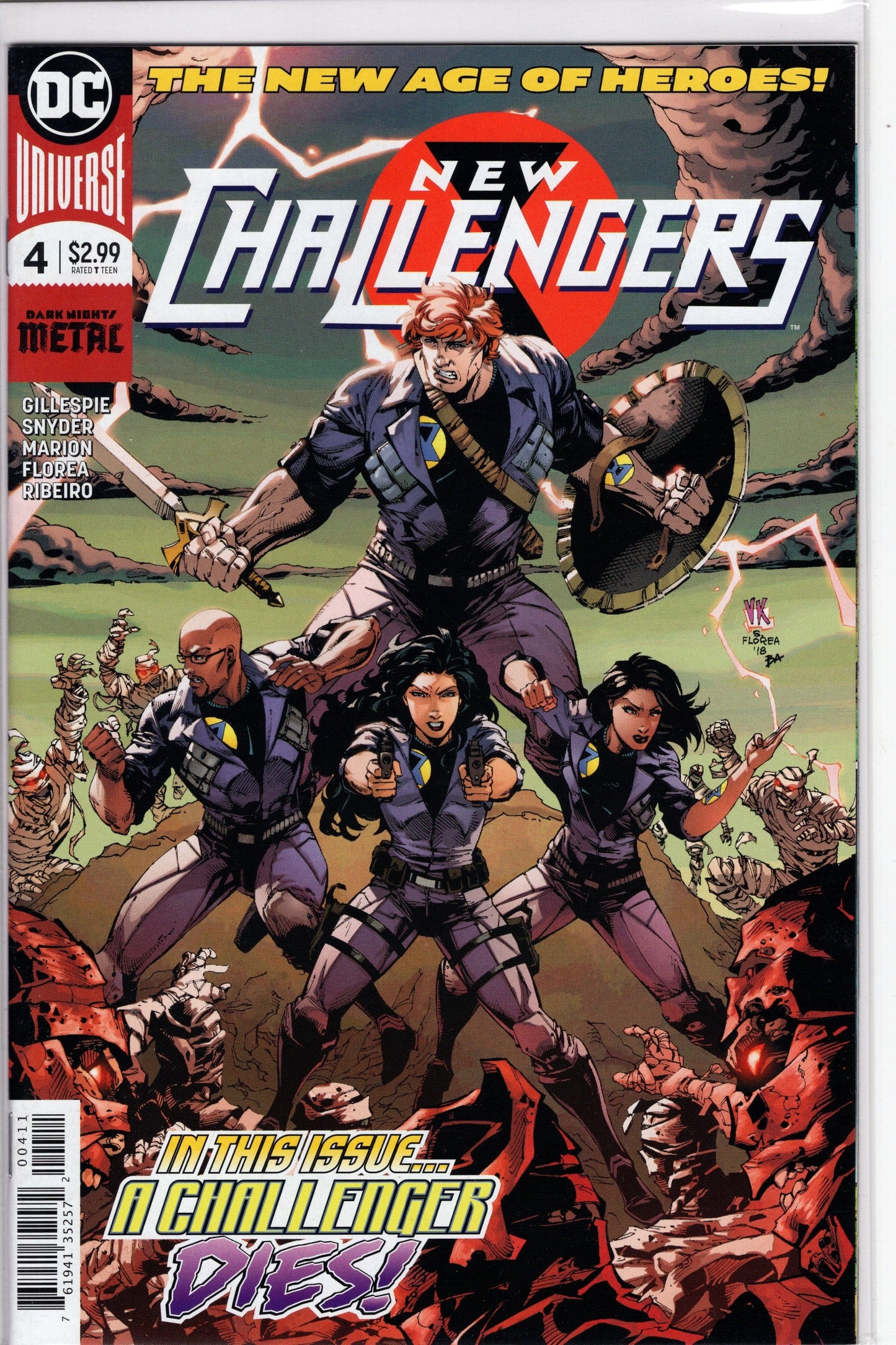 Dc Comics Dc Comics VF/NM NEW CHALLENGERS #4 (OF 6)