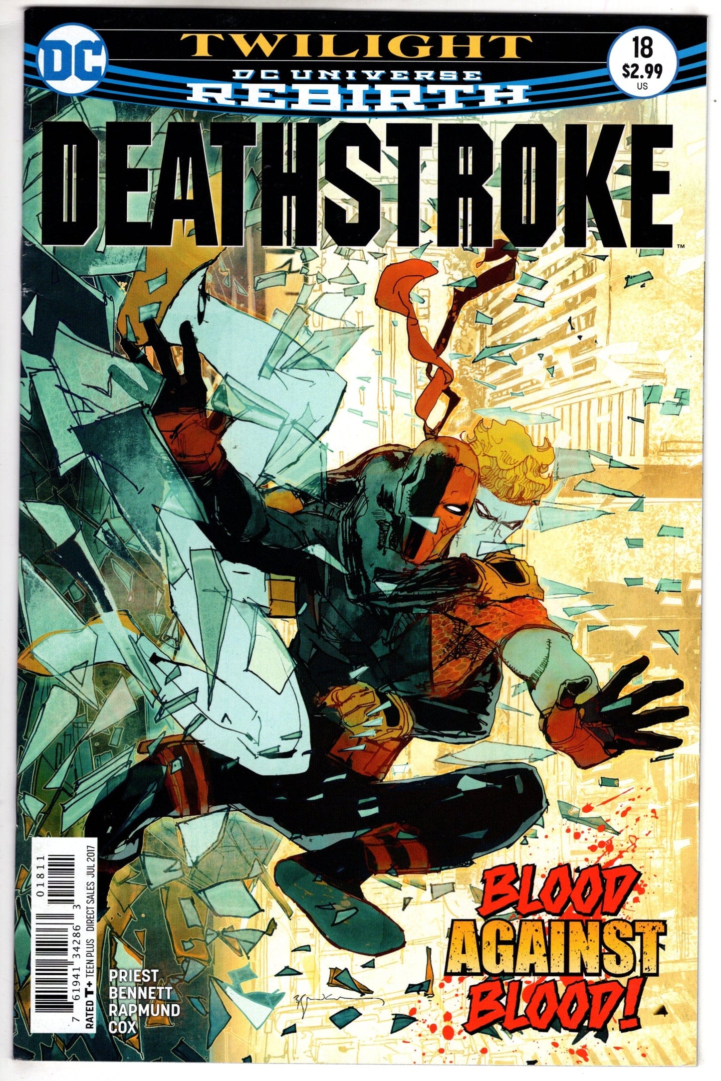 DC COMICS DEATHSTROKE #18