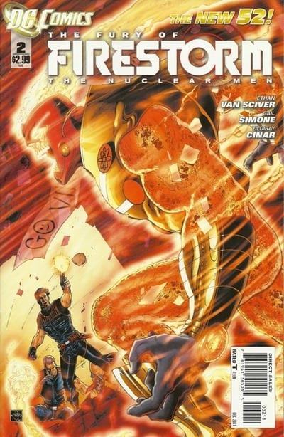 DC COMICS Fury Of Firestorm: The Nuclear Men 2011-2013 VF/NM FURY OF FIRESTORM THE NUCLEAR MEN #2
