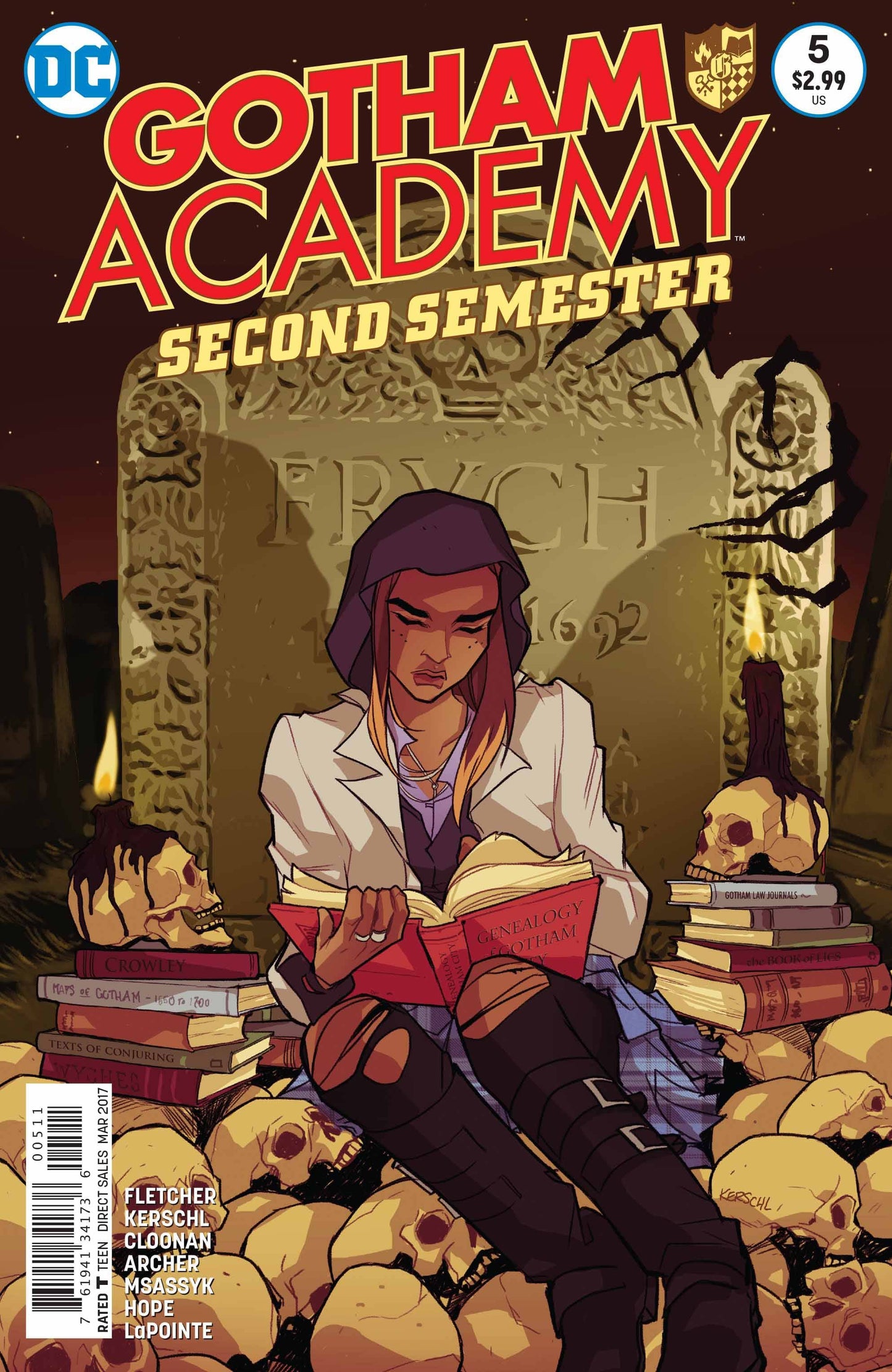 DC COMICS GOTHAM ACADEMY SECOND SEMESTER #5