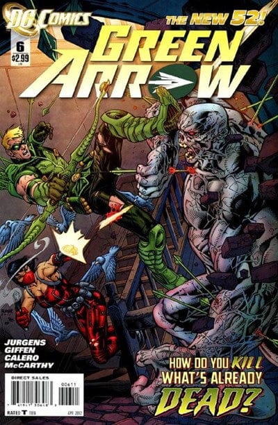DC COMICS Green Arrow 2011-2016 GREEN ARROW #6