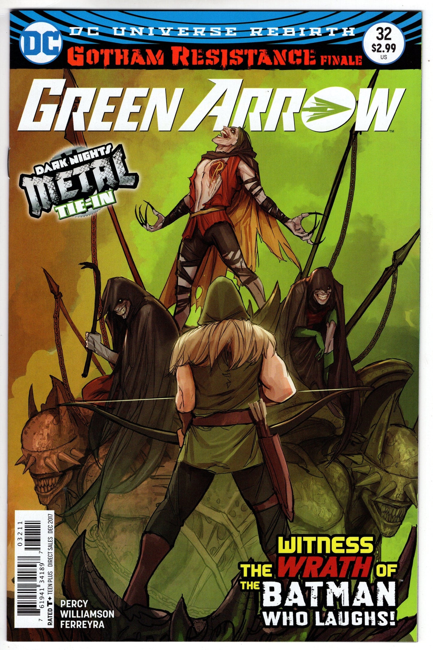 DC COMICS GREEN ARROW #32 (METAL)