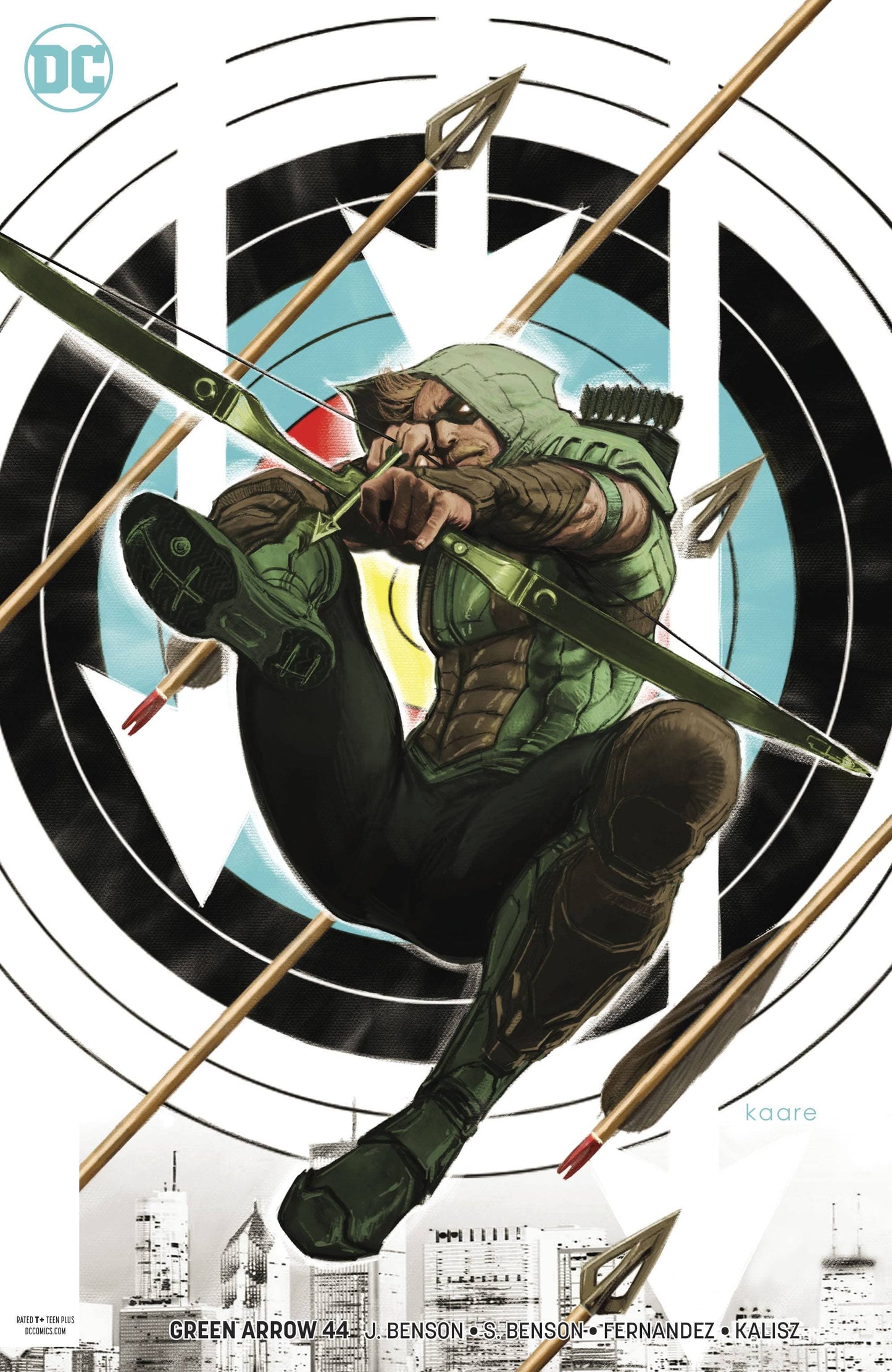 DC COMICS GREEN ARROW #44 VAR ED