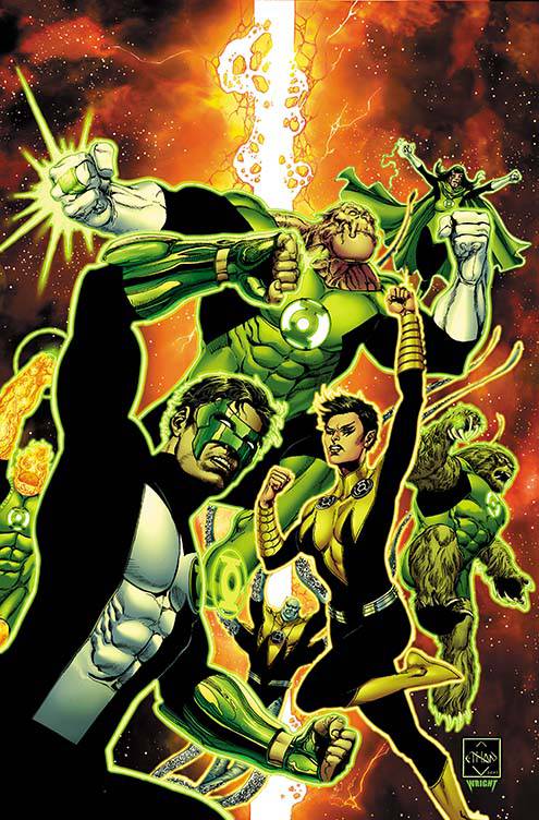 DC COMICS HAL JORDAN AND THE GREEN LANTERN CORPS #21