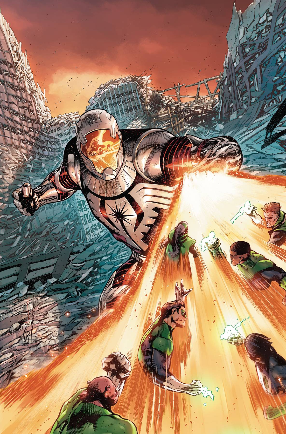 DC COMICS HAL JORDAN AND THE GREEN LANTERN CORPS #42