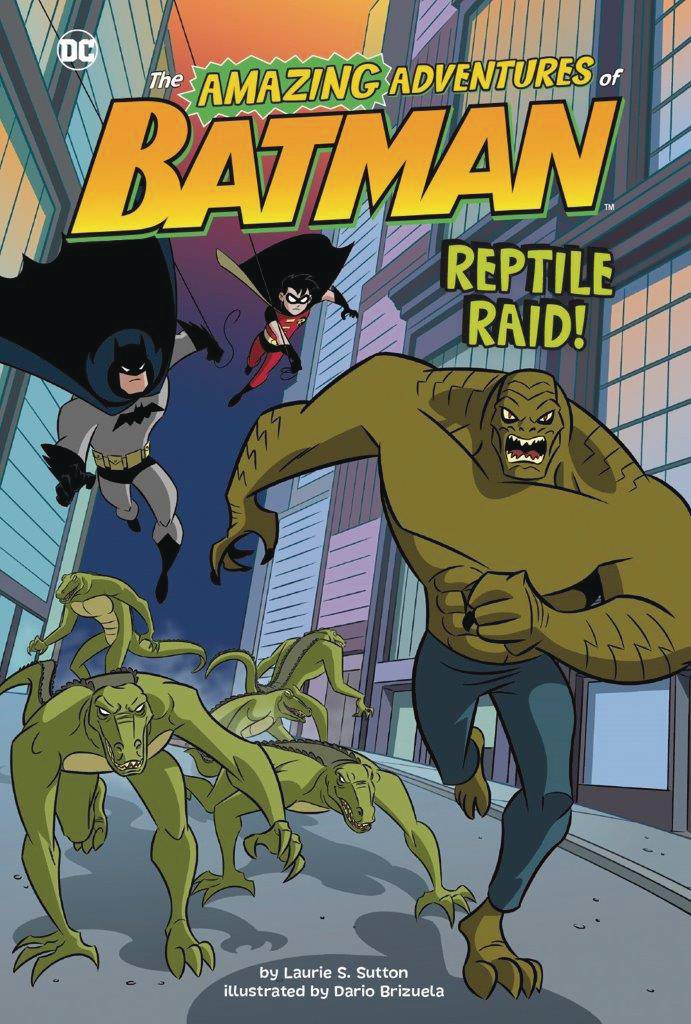 DC COMICS KIDS DC AMAZING ADV OF BATMAN YR SC REPTILE RAID
