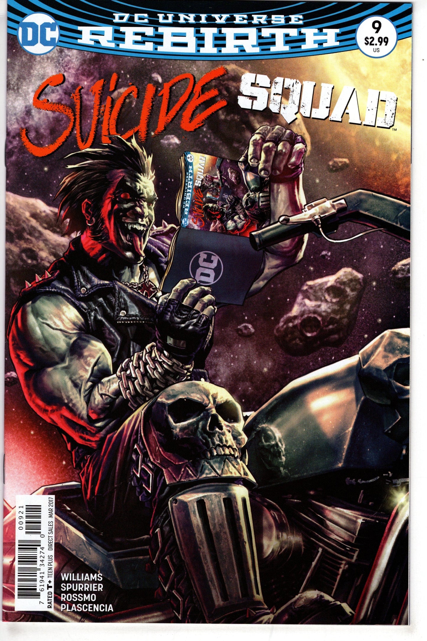 DC COMICS SUICIDE SQUAD #9 VAR ED (JL SS)