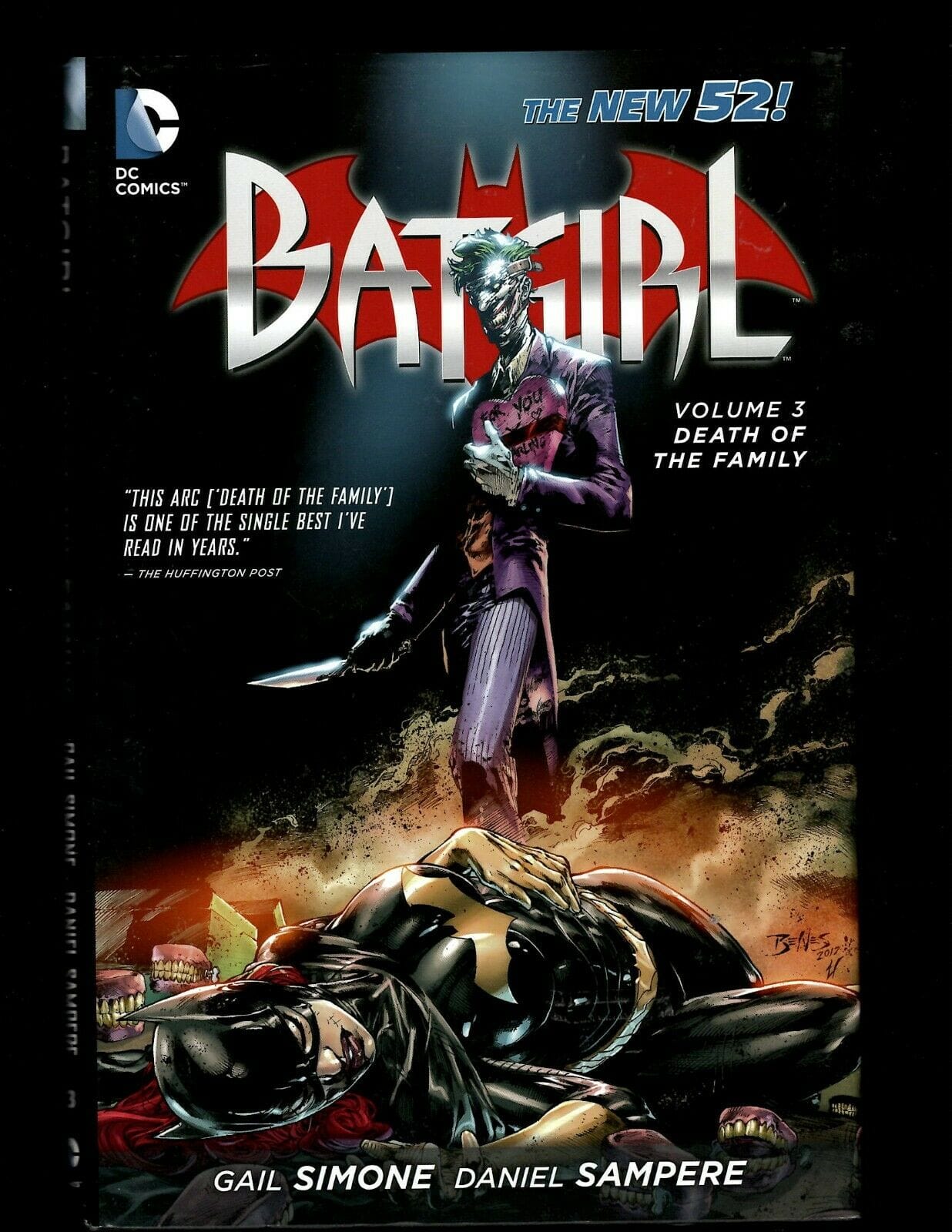 DC COMICS TRADE BATGIRL HC VOL 03 DEATH OF THE FAMILY (N52)