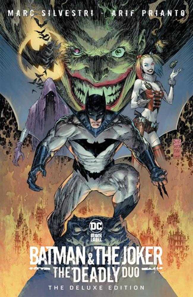 DC Comics TRADE Batman & The Joker The Deadly Duo Deluxe Edition Hardcover (Mature)
