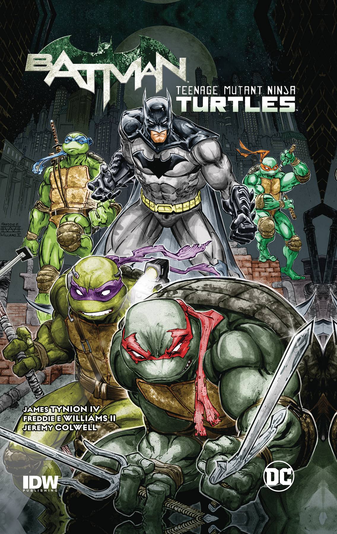 DC COMICS trade BATMAN TMNT TP VOL 01