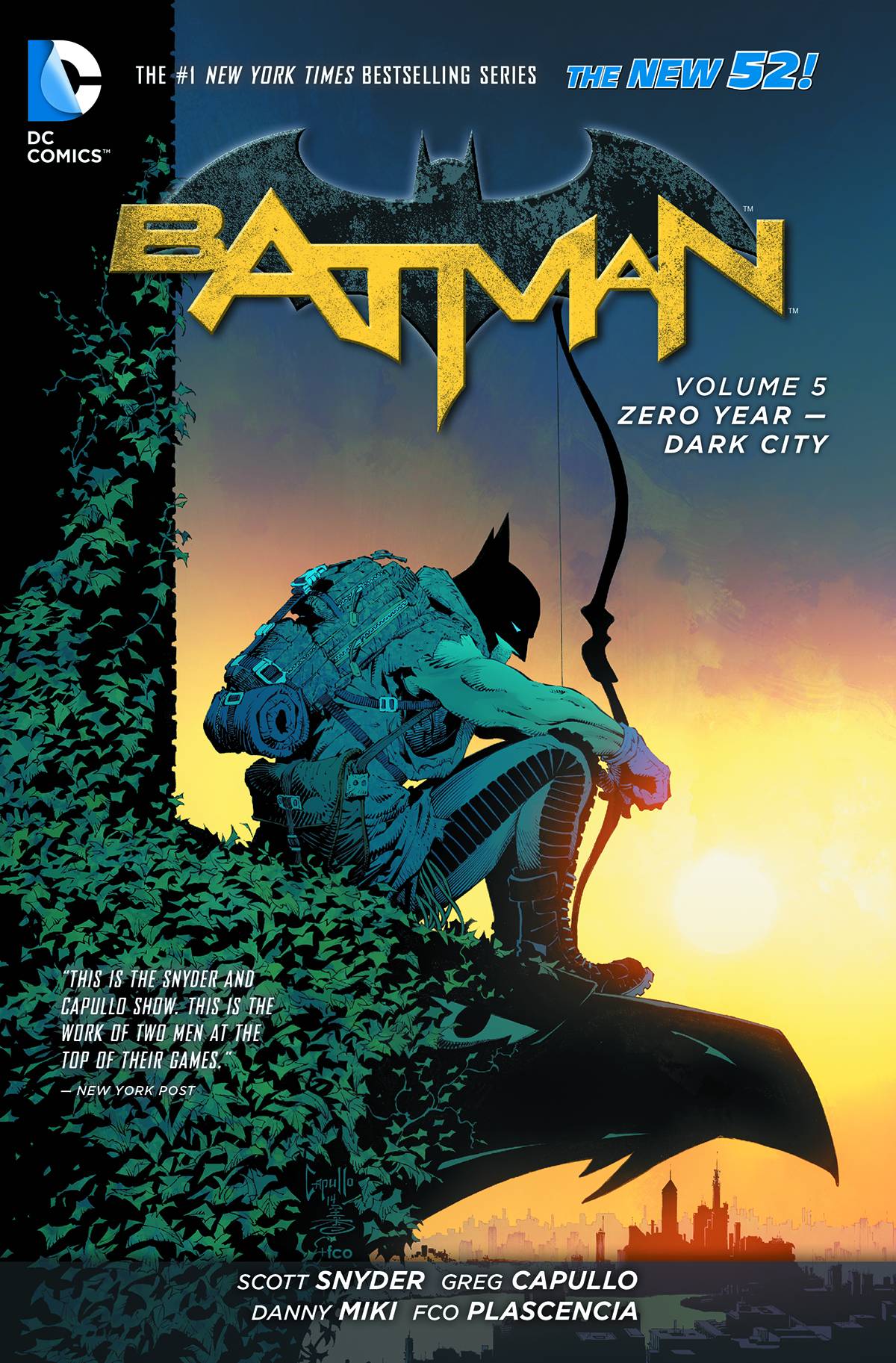 DC COMICS TRADE BATMAN TP VOL 05 ZERO YEAR DARK CITY (N52)