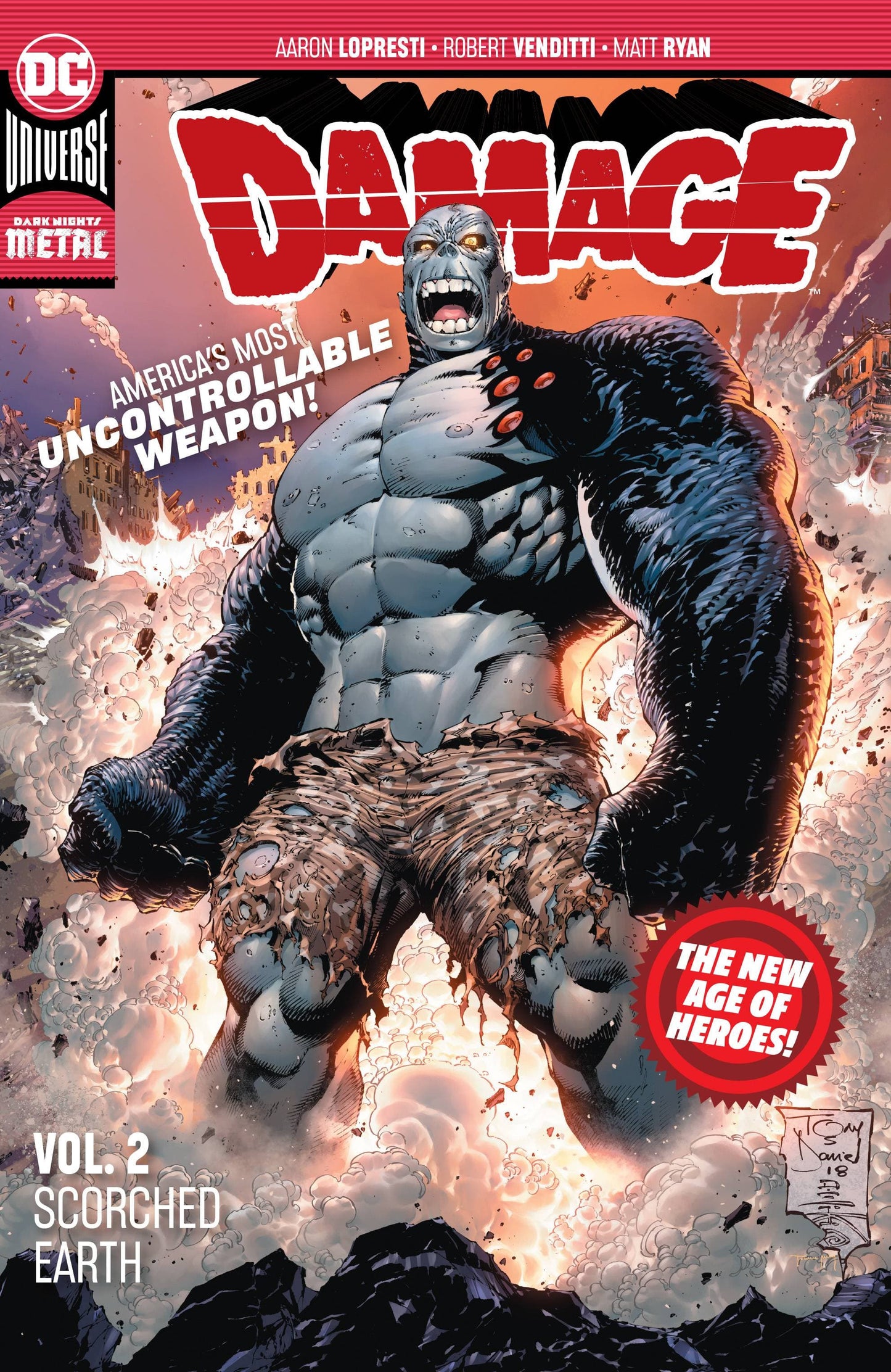 DC COMICS TRADE DAMAGE TP VOL 02 SCORCHED EARTH