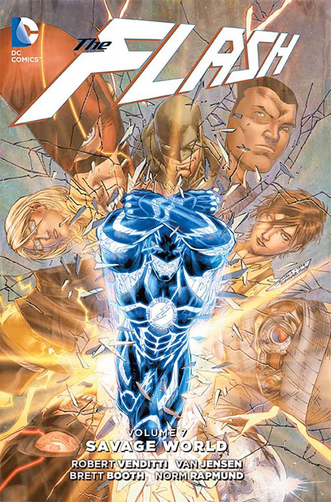 DC COMICS trade FLASH TP VOL 07 SAVAGE WORLD