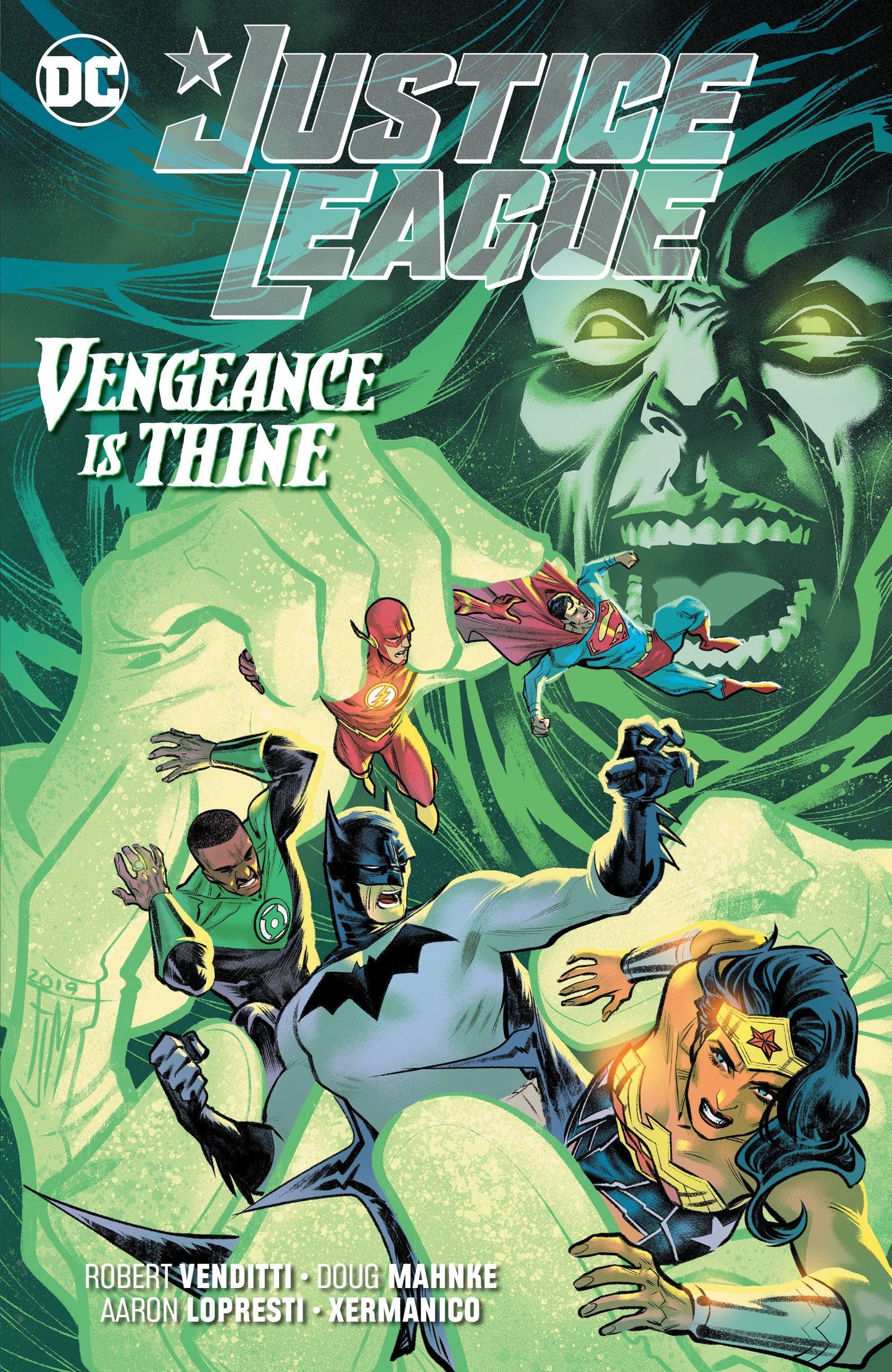DC COMICS TRADE JUSTICE LEAGUE VENGEANCE IS THINE TP