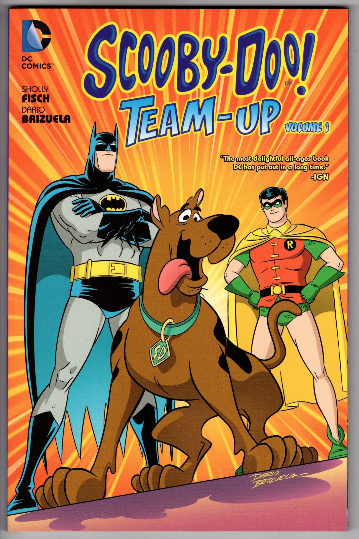 DC COMICS trade SCOOBY DOO TEAM UP TP VOL 01