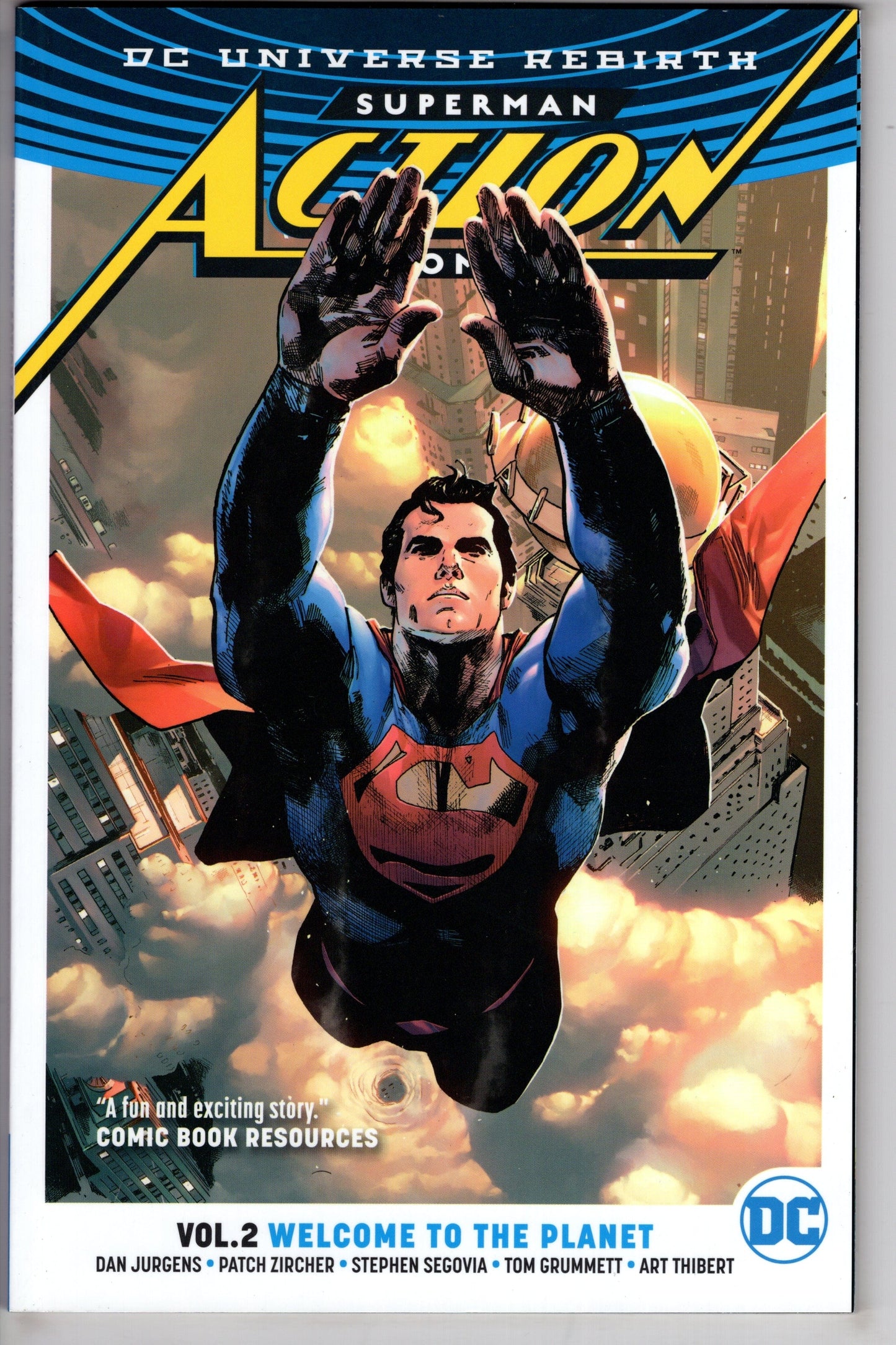 DC COMICS TRADE SUPERMAN ACTION COMICS TP VOL 02 WELCOME TO THE PLANET (REBI