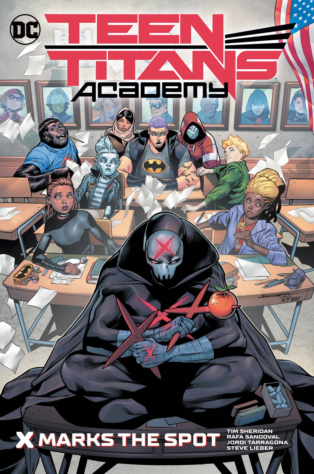 DC COMICS trade TEEN TITANS ACADEMY TP VOL 01 X MARKS THE SPOT