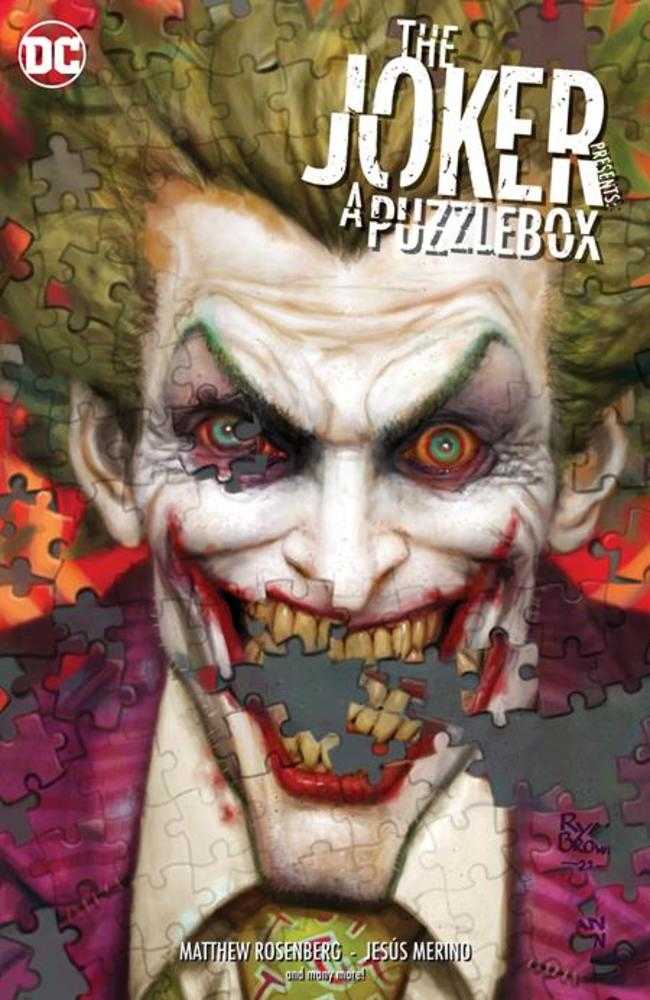 DC Comics TRADE VF/NM Joker Presents A Puzzlebox Hardcover