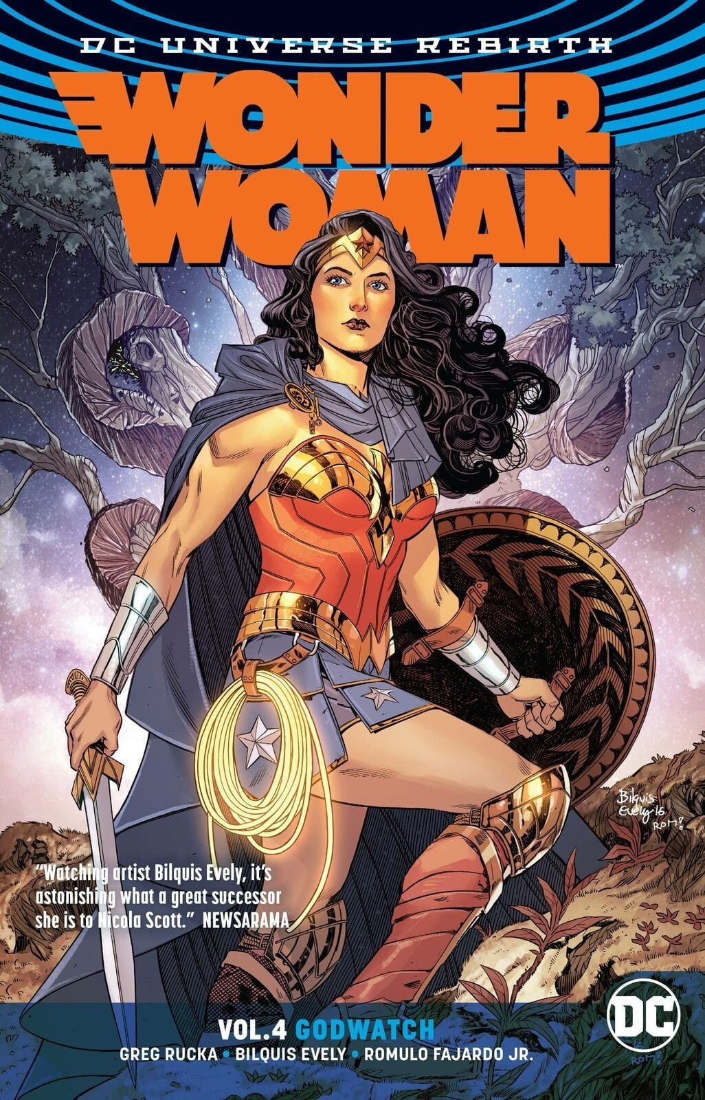 DC COMICS TRADE WONDER WOMAN TP VOL 04 GODWATCH (REBIRTH)