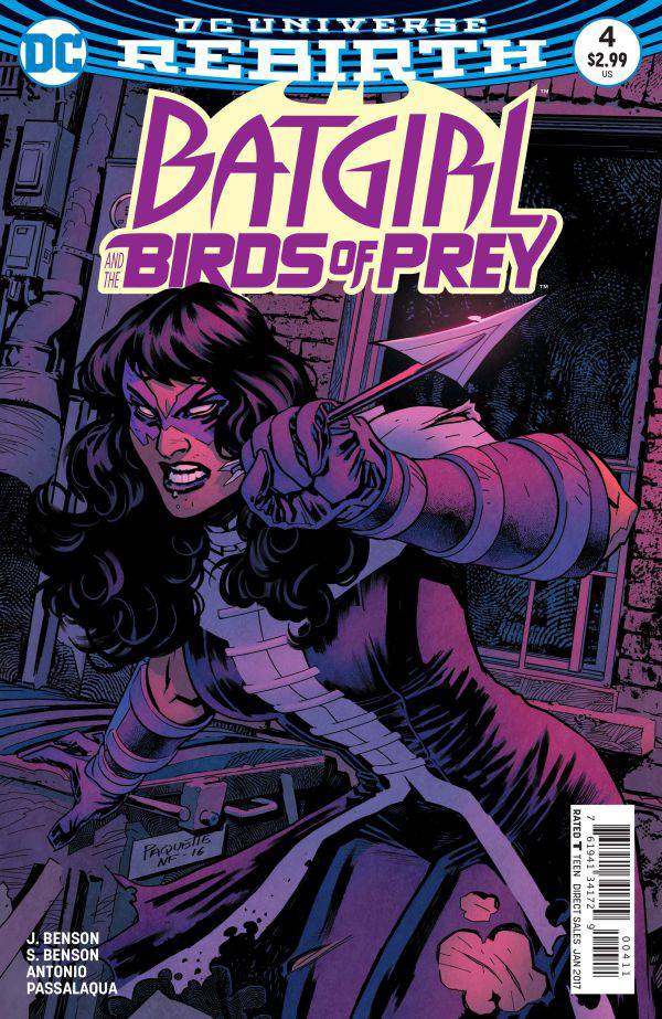 DC COMICS VF/NM BATGIRL AND THE BIRDS OF PREY #4