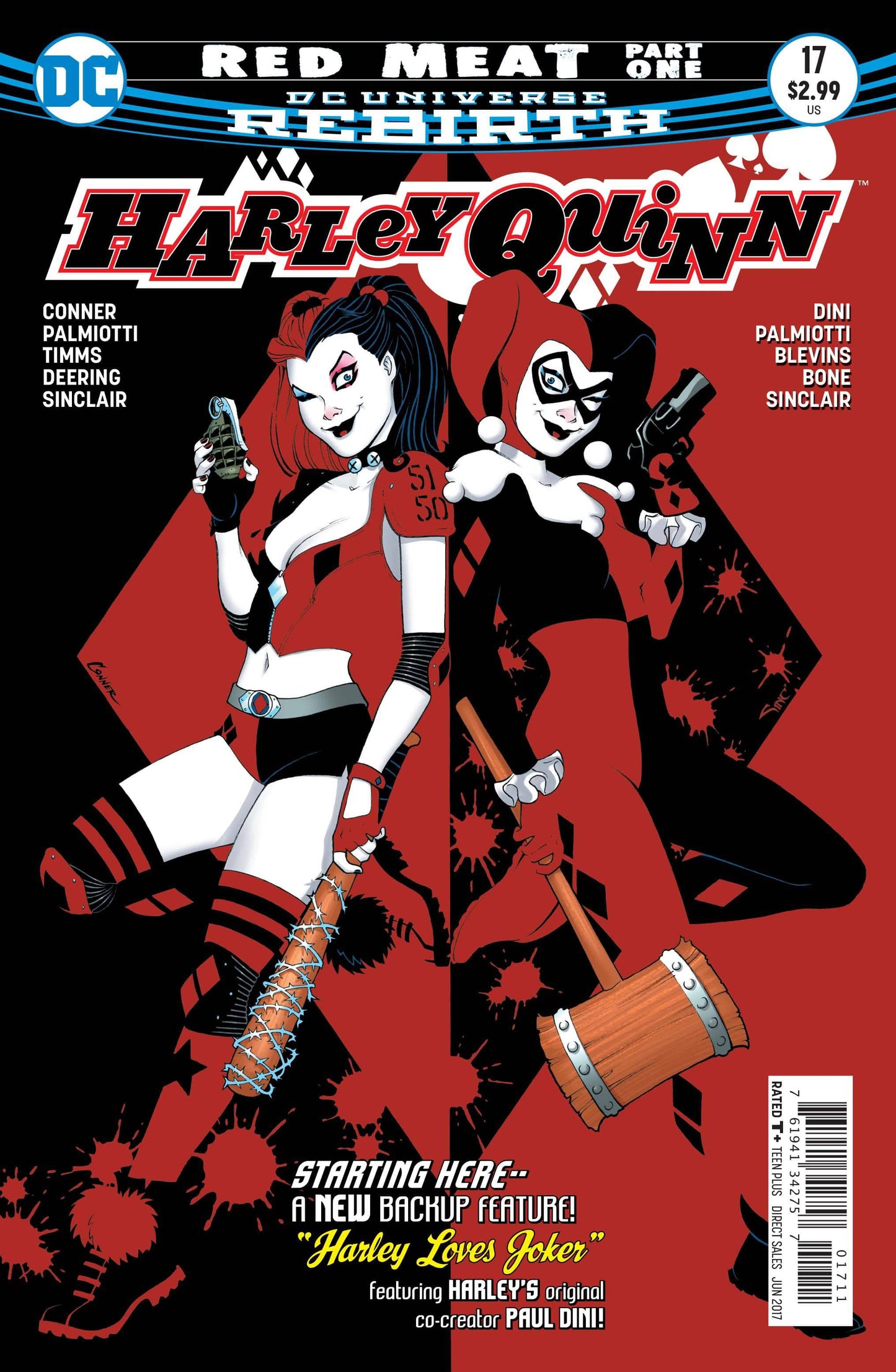 DC COMICS VF/NM HARLEY QUINN #17