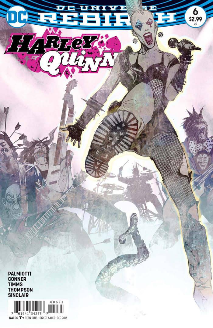 DC COMICS VF/NM HARLEY QUINN #6 VAR ED