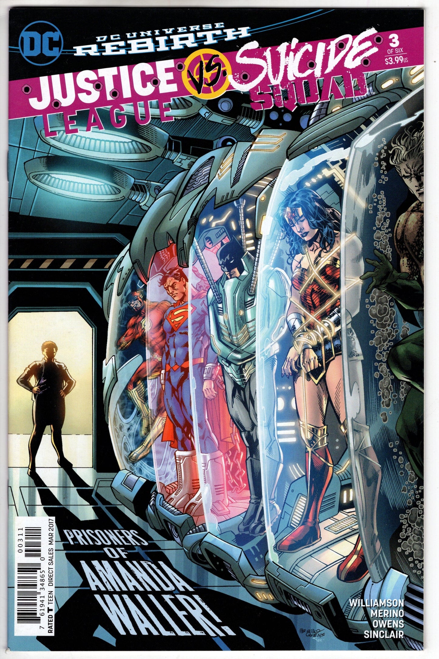 DC COMICS VF/NM JUSTICE LEAGUE SUICIDE SQUAD #3 (OF 6)