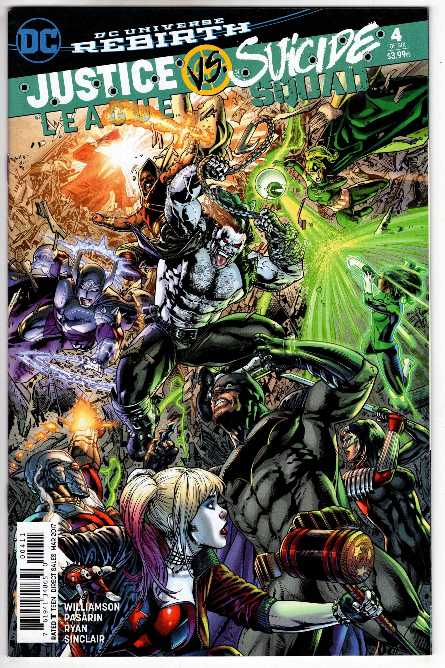 DC COMICS VF/NM JUSTICE LEAGUE SUICIDE SQUAD #4 (OF 6)