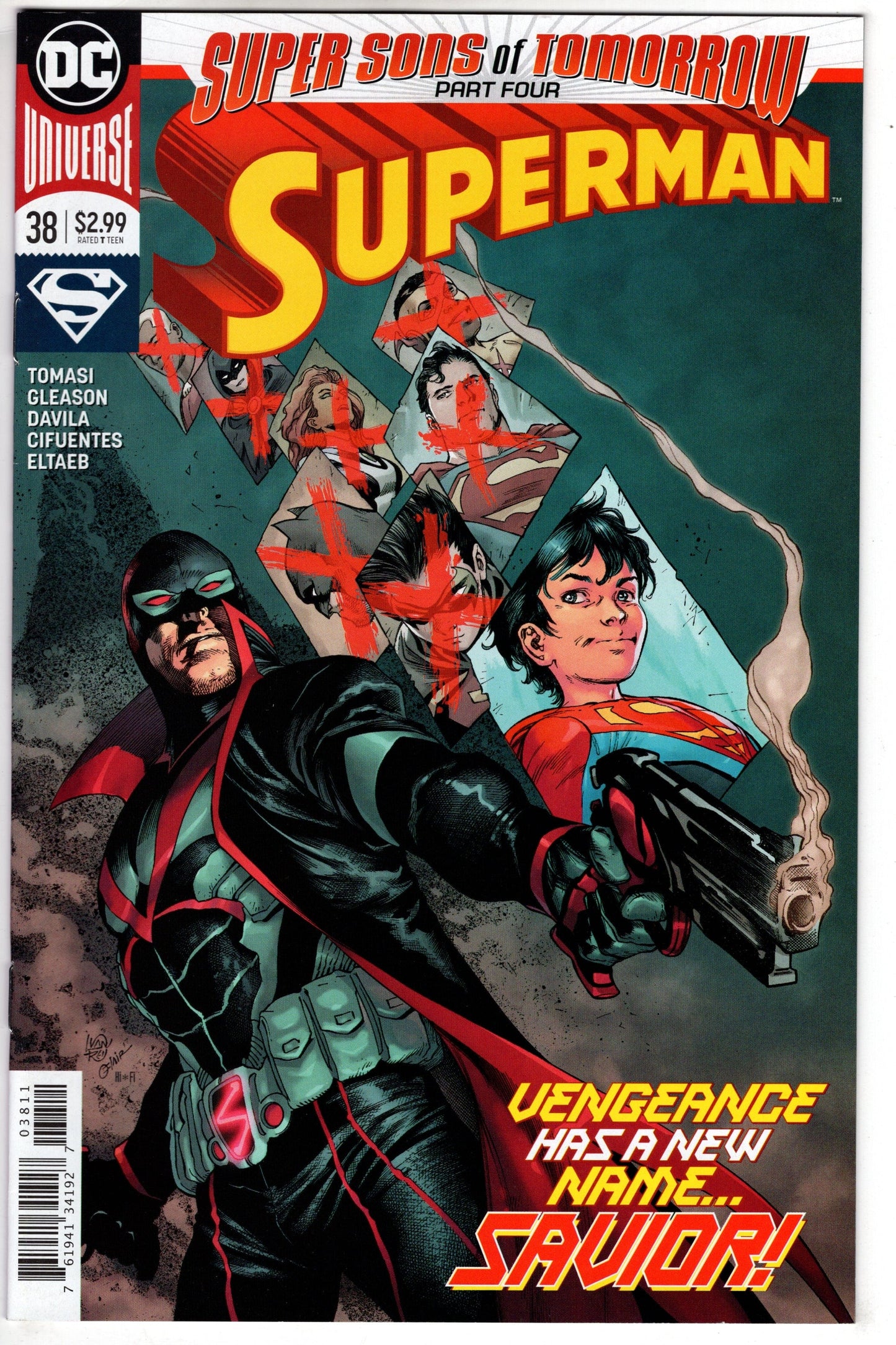 DC COMICS VF/NM SUPERMAN #38 SONS OF TOMORROW