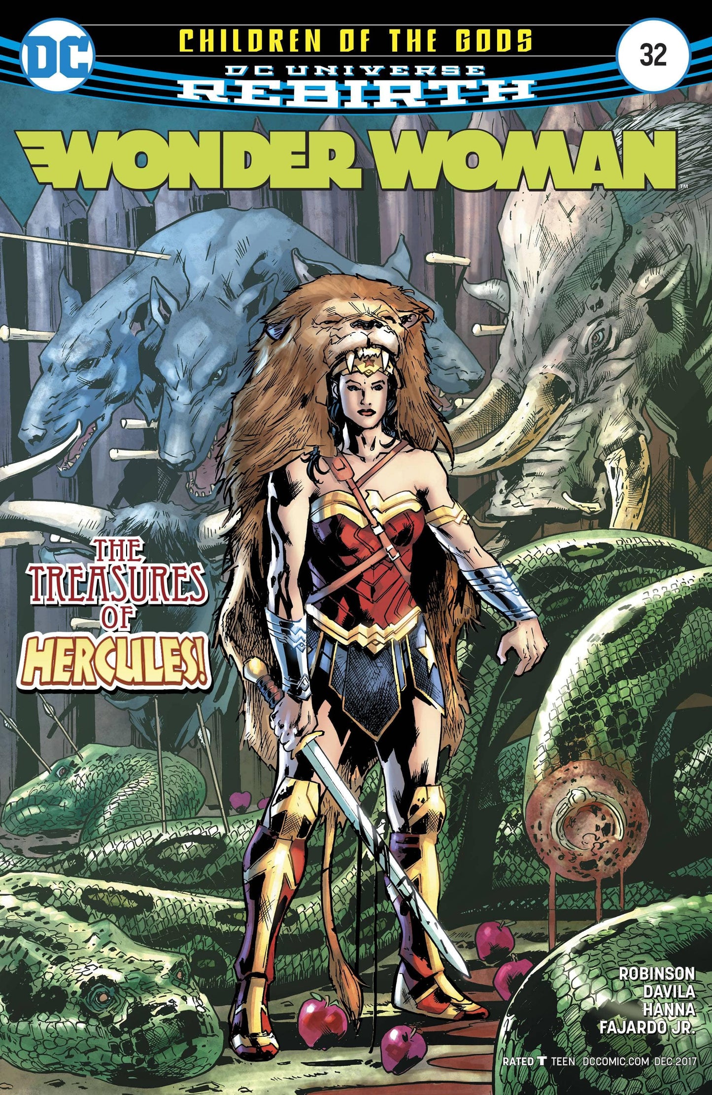 DC COMICS WONDER WOMAN #32 (5th Series)