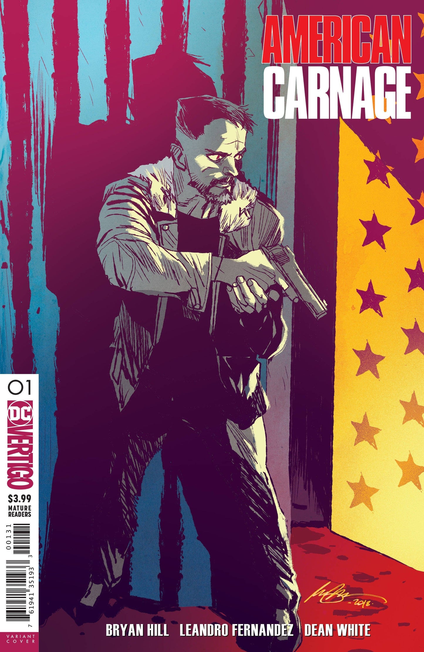 dc dc AMERICAN CARNAGE #1 VAR ED (MR)