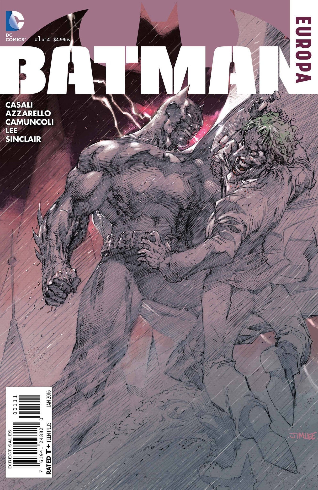 Diamond Dc Comics BATMAN EUROPA #1 (OF 4)