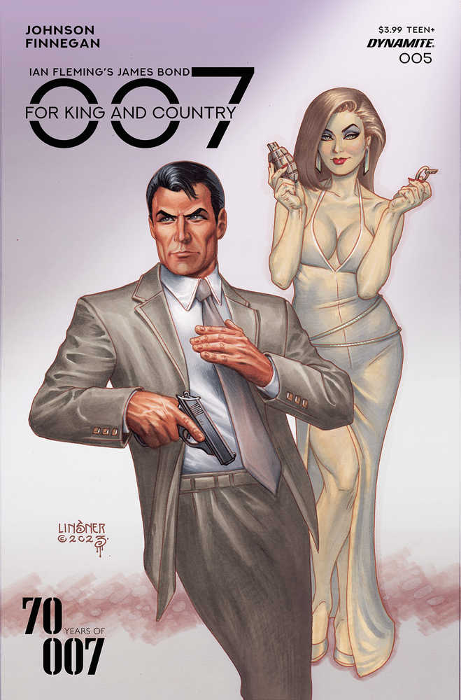 DYNAMITE COMIC BOOK 007 For King Country #5 Cover A Linsner