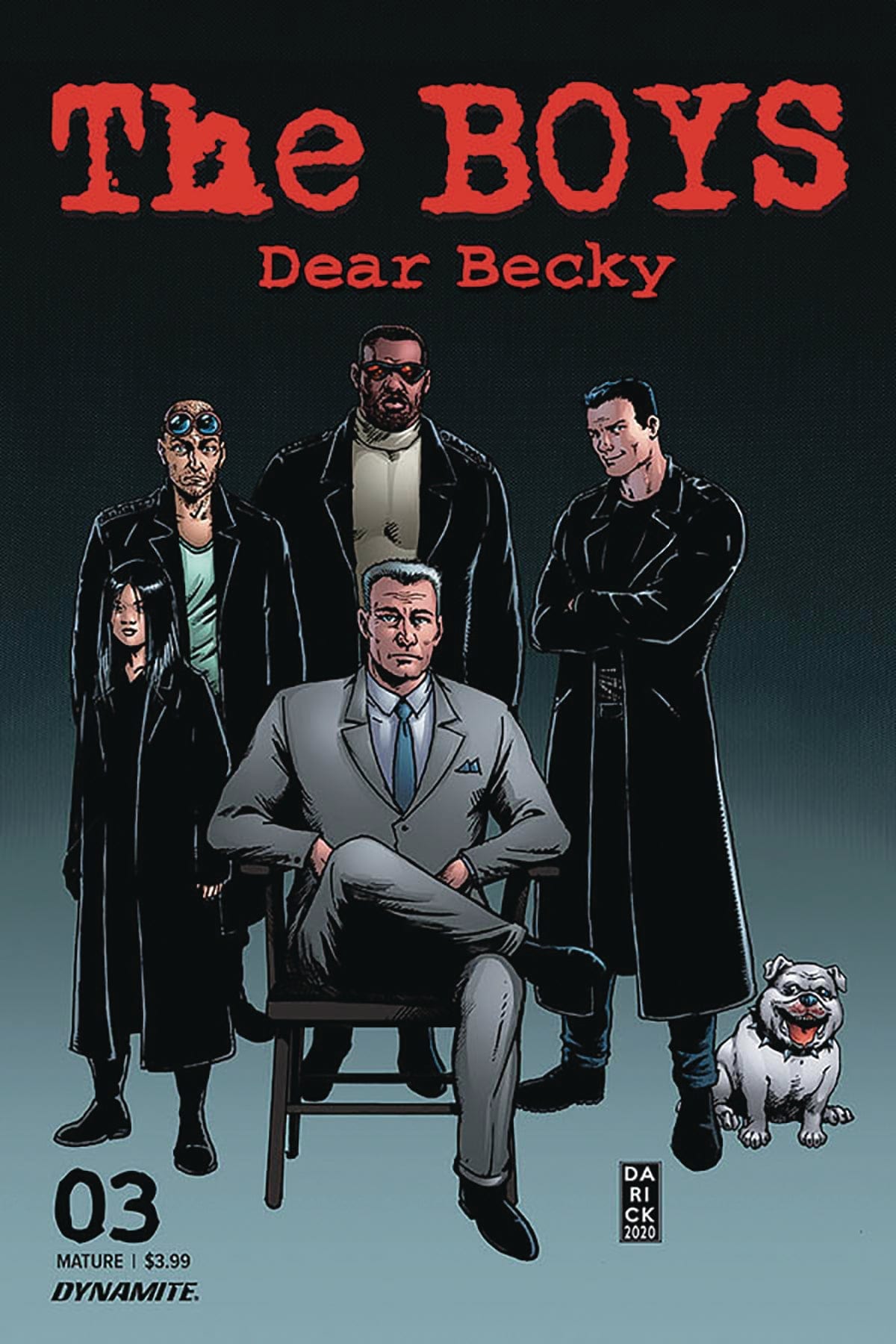 DYNAMITE COMIC BOOK BOYS DEAR BECKY #3 (MR)