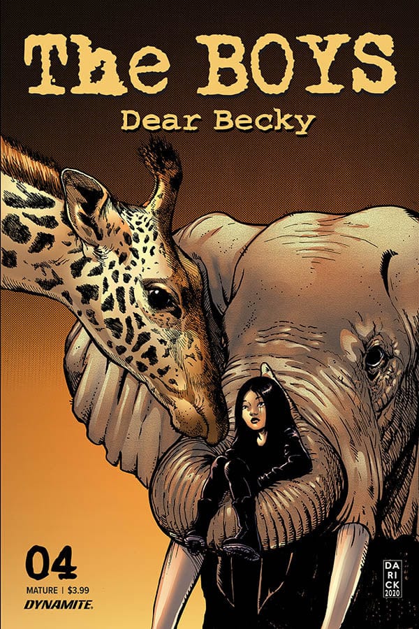 DYNAMITE comic book BOYS DEAR BECKY #4 (MR)