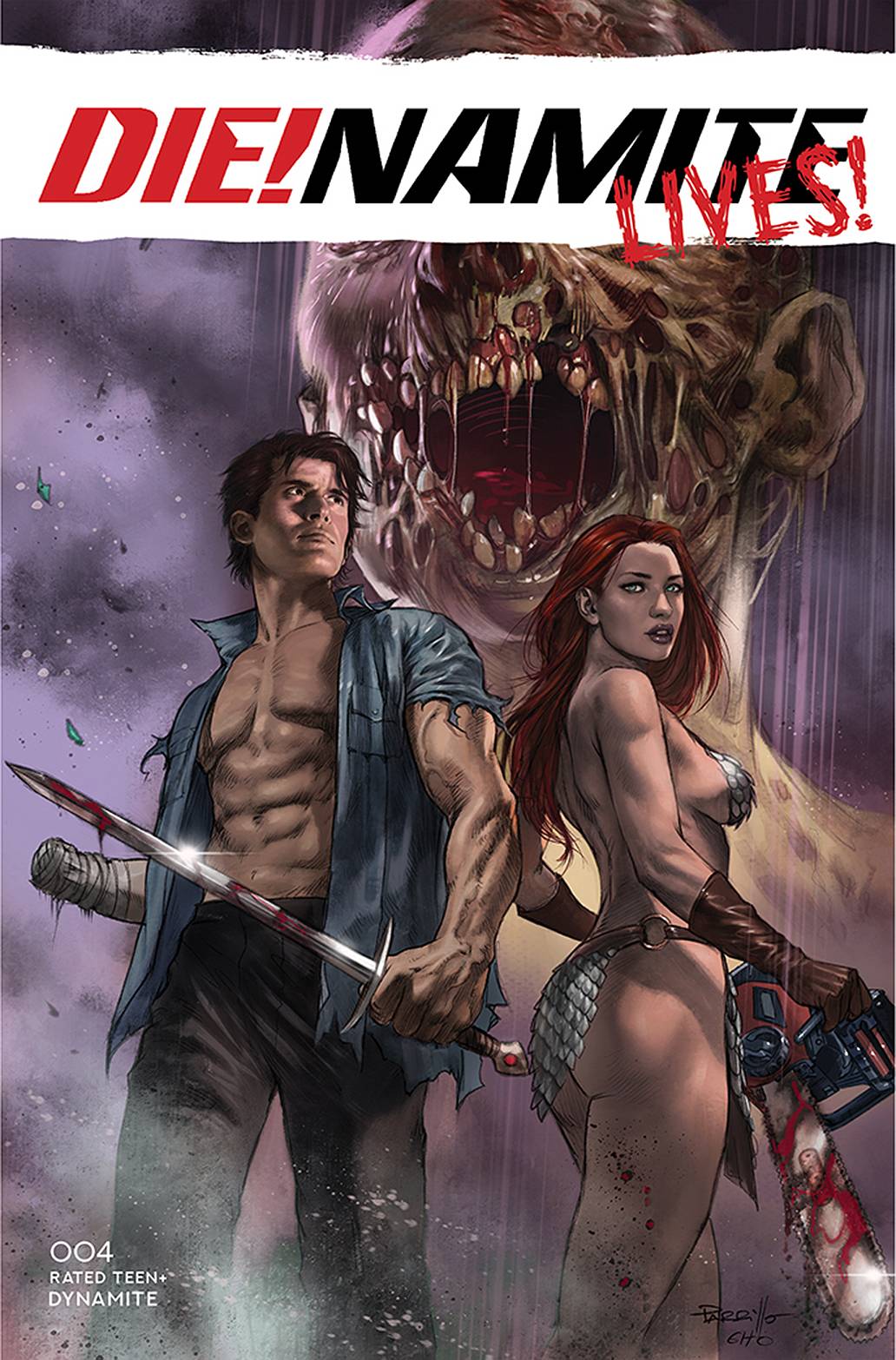 DYNAMITE COMIC BOOK DIE!NAMITE LIVES #4 CVR A PARRILLO